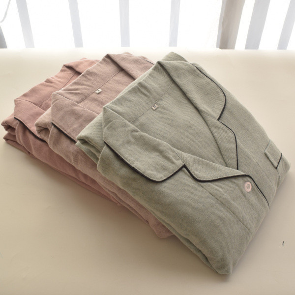 pyjamas women cotton 100% baju tidur pyjamas women Spring-Winter Ladies' Pajama Set - Soft Cotton Fl