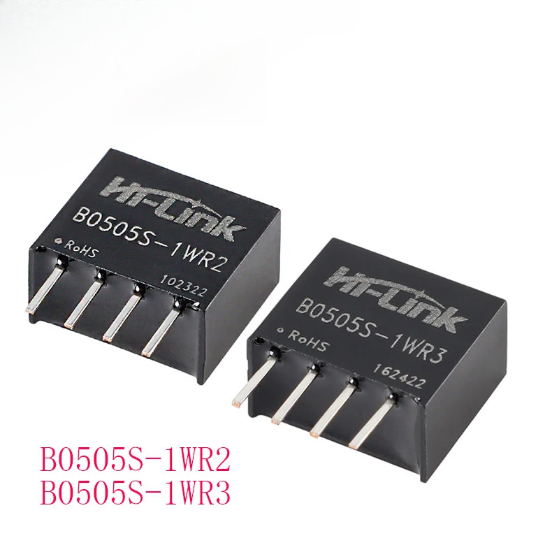 5V ถึง 1W 5V 200mA DC-DC แยก Non-reglated DC DC Power Supply โมดูล B0505S-1WR2 B0505S-1WR3