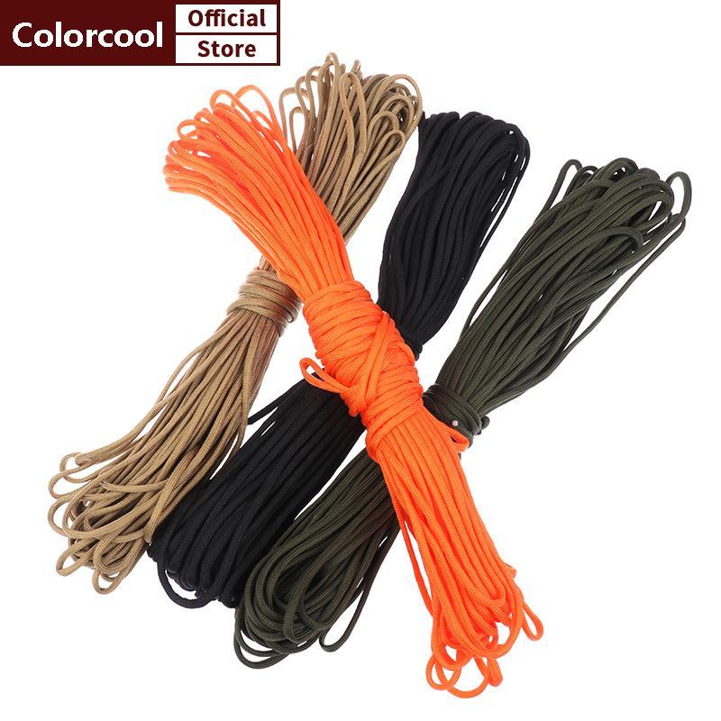 TH 31 เมตร Dia.4 มม.7 Strand สําหรับ Survival ร่มชูชีพสายไฟ Lanyard Camping ปีนเขา Camping เชือกเดินป่า Clothesline HH