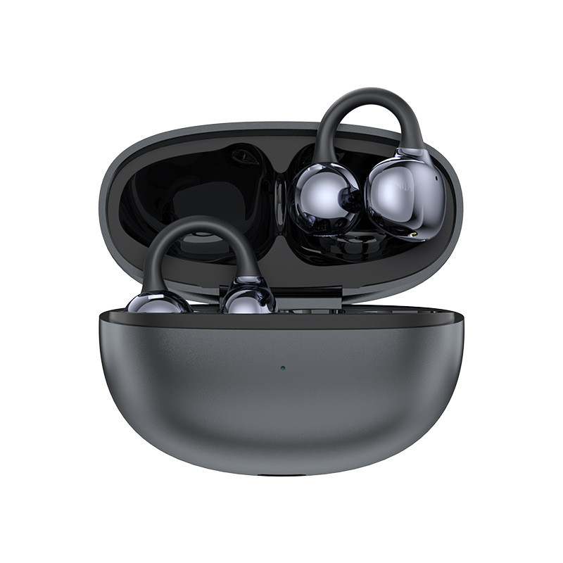 หูฟังบลูทูธแบบหนีบหู S6 ขายดี ไม่ใส่ในหู OWS หูฟังบลูทูธแบบกระดูก