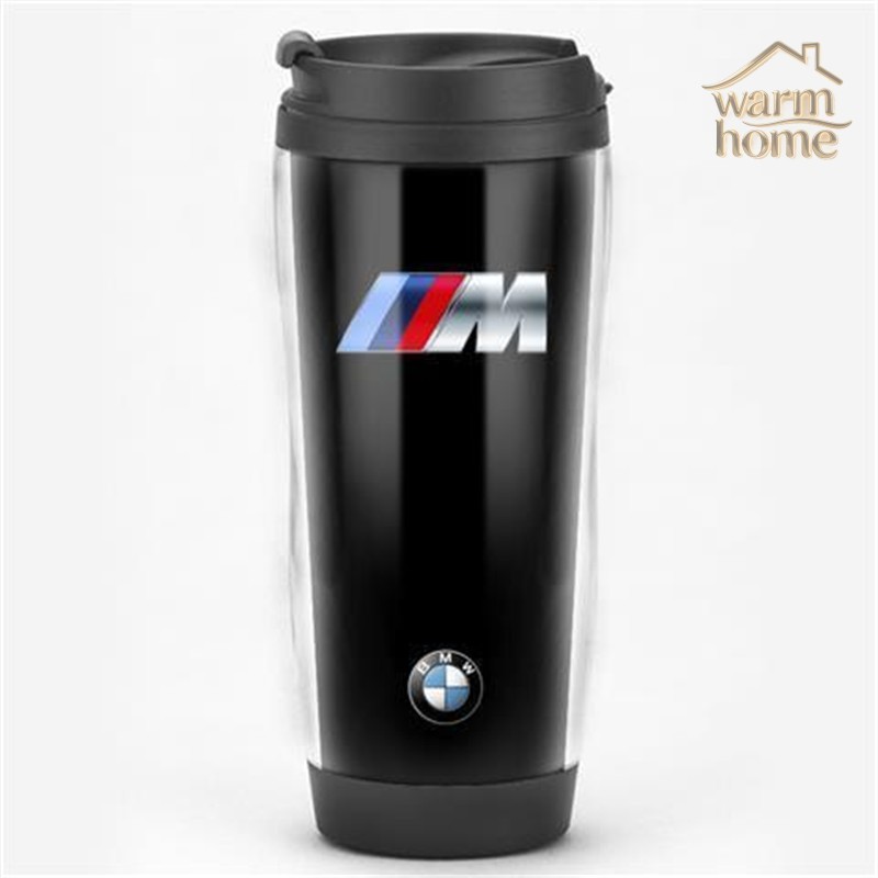 ✨สต็อกพร้อม 24H จัดส่งรวดเร็ว จัดส่งฟรี✨BMW M POWER LOGO ถ้วยน้ํารถ Shop ของขวัญที่กําหนดเอง 304 สแต