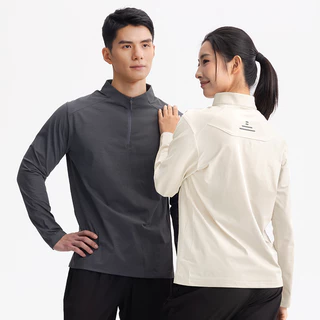เสื้อแขนยาว UPF50+ ผู้ชายผู้หญิง ผ้าเย็น ระบายอากาศ แห้งไว เที่ยวทะเล วิ่ง ปั่นจักรยาน ออกกำลังกาย