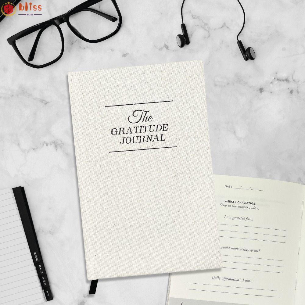 BLLISS Gratitude Journal Study Stationery Self-discipline Target Reflect Notebook