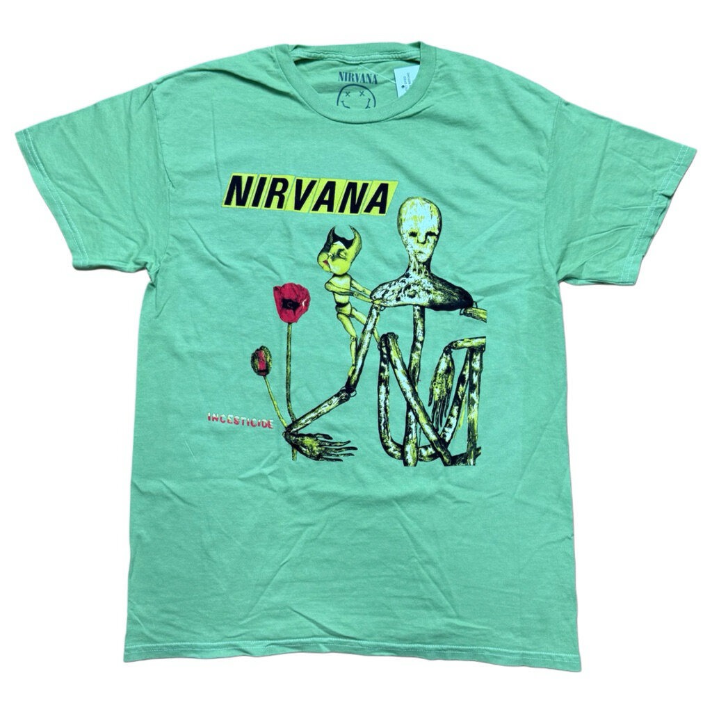 เสื้อวง NIRVANA : INCESTICIDE (CELERY) ลิขสิทธิ์แท้ USA