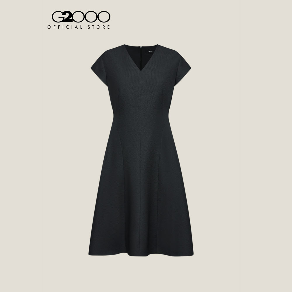 G2000 เดรสสำหรับผู้หญิง Fit & Flare Shape รุ่น 5123115699 BLACK