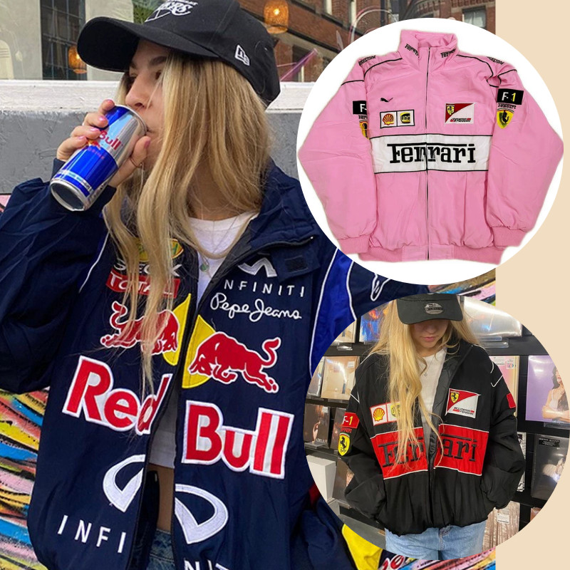 F1 Racing Jacket Unisex กีฬา Casual Windbreaker ผู้ชายผู้หญิง Plus ขนาด Breathable Anti UV Coat WJRW