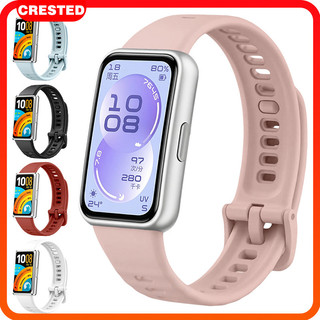 สายยางซิลิโคน for Smartwatch Huawei Band 11/ 11 Pro อุปกรณ์เสริมสายรัดข้อมือปรับได้กีฬาอ่อน for Huawei Band 11