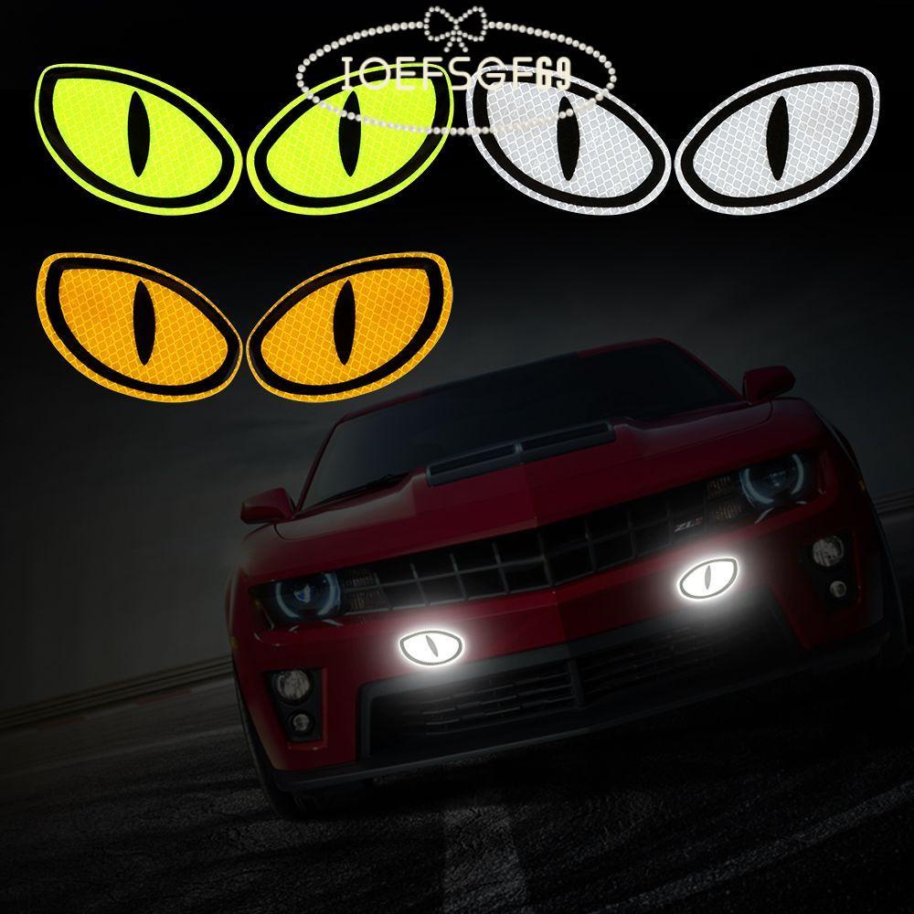 IOEFSGF69 Big Eye Auto Accessories เทปเตือนตกแต่งกันน้ํา