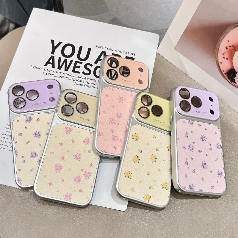 Phone Case for IPhone 17 13 16 15 14 Pro Max 17promax เคส Casing New Design Cute Cartoon Flower Soft