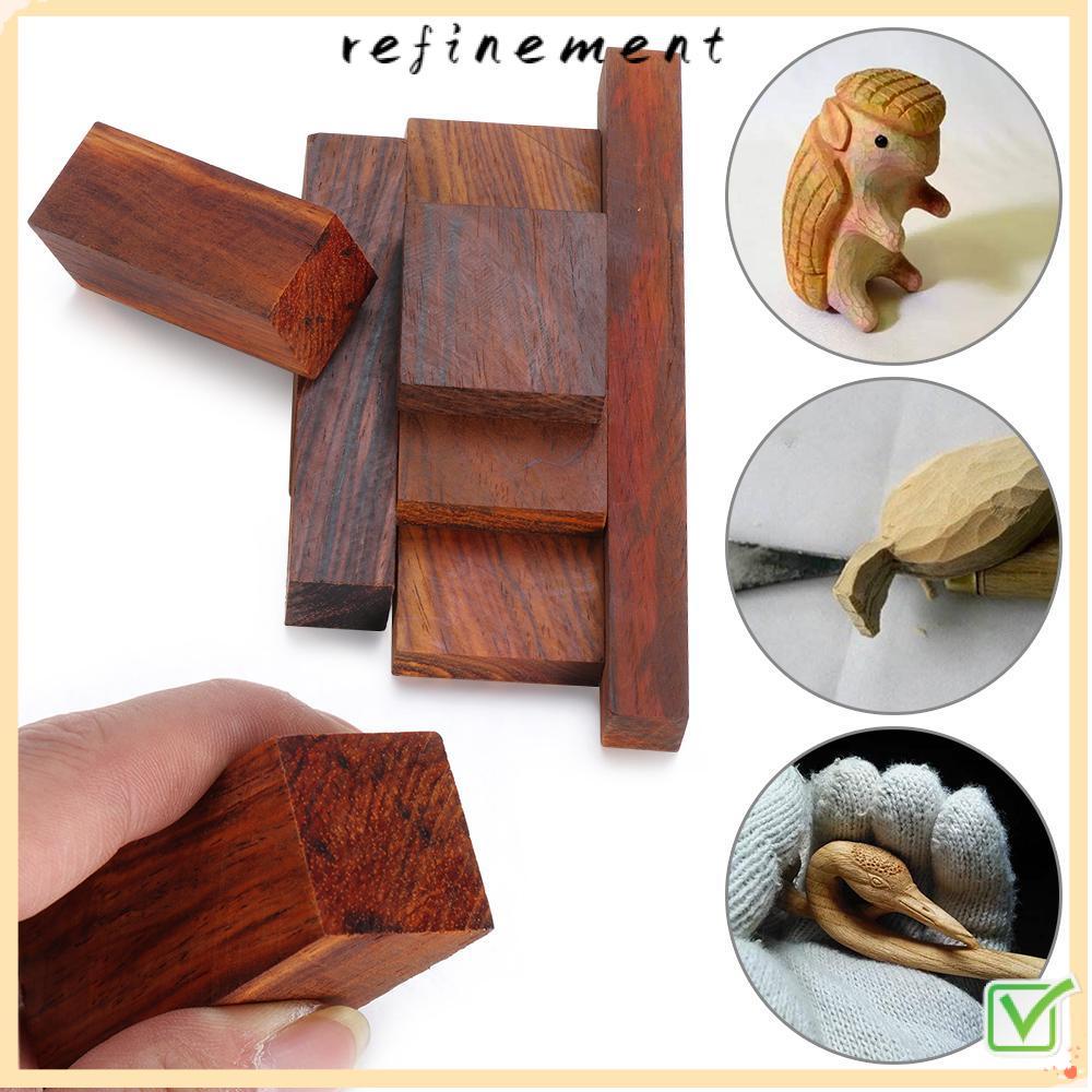 REFINEMENT Wood Block วัสดุไม้ Home&Garden แกะสลักเครื่องมือ
