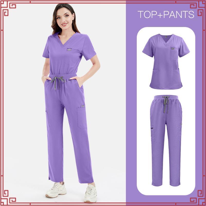 REKA SCRUBS - สี Lunar - MOTIF (ชุดสครับแพทย์ พยาบาล พร้อมปักชื่อ)