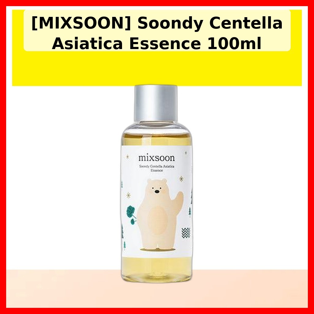 [MIXSOON] Soondy Centella Asiatica Essence 100ml / Korean Essence / Centella Asiatica / ของแท้ 100% 