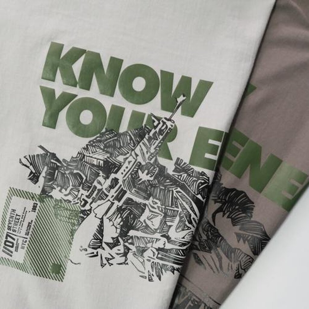 เสื้อโอเวอร์ไซส์ 7th Street ผ้า cotton100% ระบายความร้อนดีมาก ผ้าหนาอยู่ทรง แพทเทิร์นสไตล์ยุค90‘s ทรงคอฟิต คอหนาดูเนี… ราคา ถูกที่สุด ดีลบีเคเค แกลเลอรีภาพที่ 3