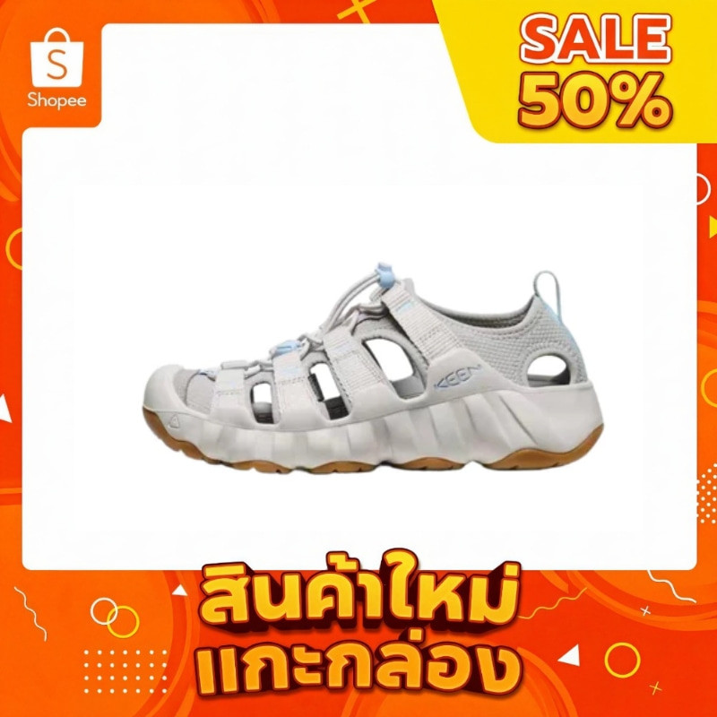 【ของแท้ 100%】KEEN HYPERPORT H2 Black Grey Khaki Green Blue Ping รองเท้าแตะสำหรับผู้ชายและผู้หญิง