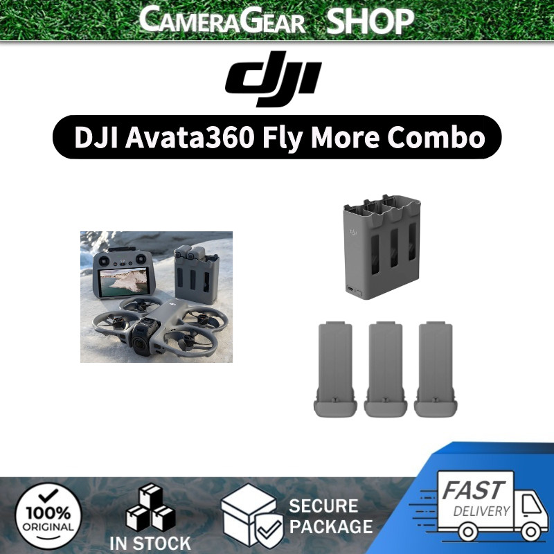 DJI Avata 360 Fly More Combo – แบตเตอรี่แบบขยาย, Posibilities ขยายกับ DJI RC 2