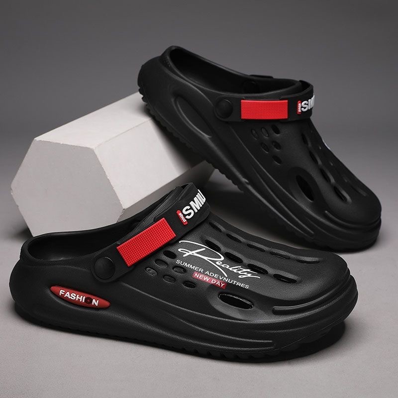 แฟชั่น Unisex สบาย Breathable Anti-slip รองเท้าแตะชายหาดรองเท้า Flip-Flops