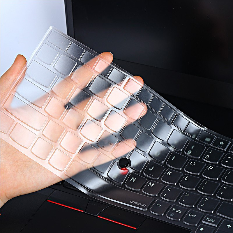 เหมาะสําหรับ Lenovo ThinkPad T570 T580 E590 P51S แป้นพิมพ์โน้ตบุ๊คป้องกันฟิล์ม 15.6 นิ้ว E580 E585 E