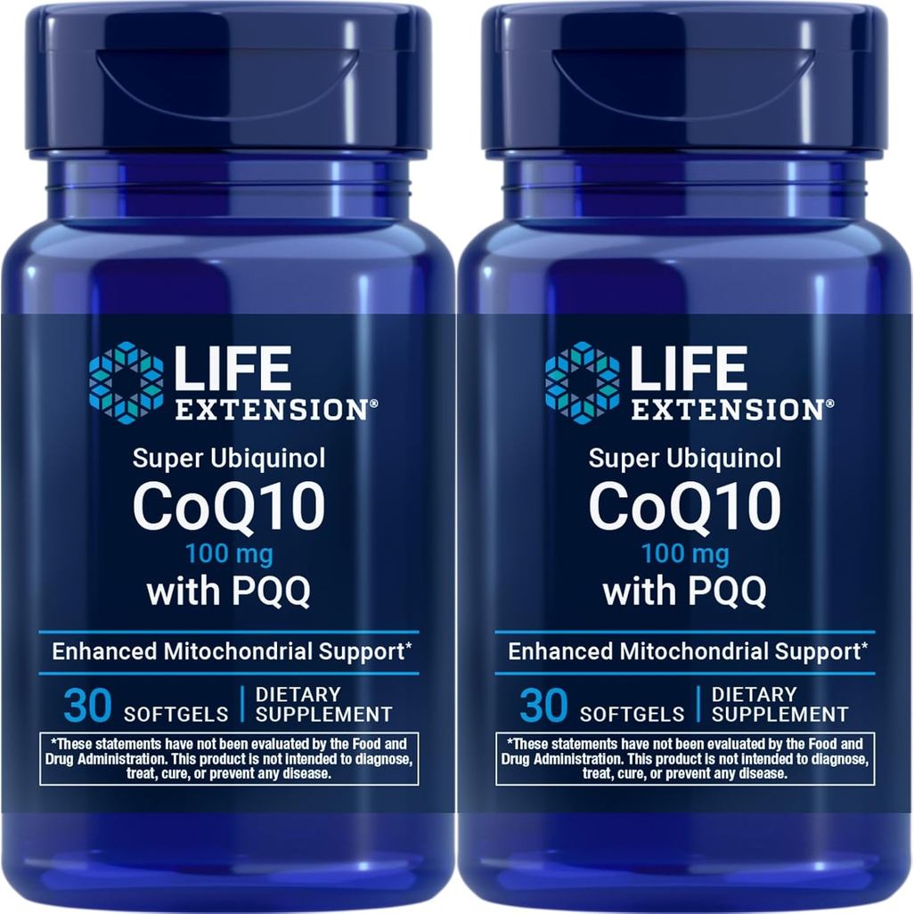 Ubiquinol CoQ10 พร้อม PQQ 30 ซอฟท์เจล