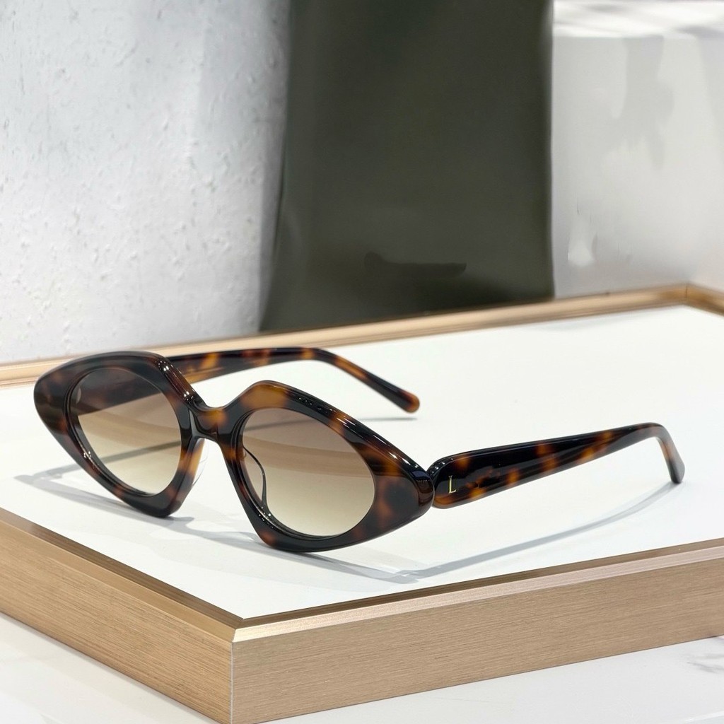 JM1G Loe** LW40185I New Cat-Eye Frame Fashion Sunglasses, Unique Large Frame Sunglasses