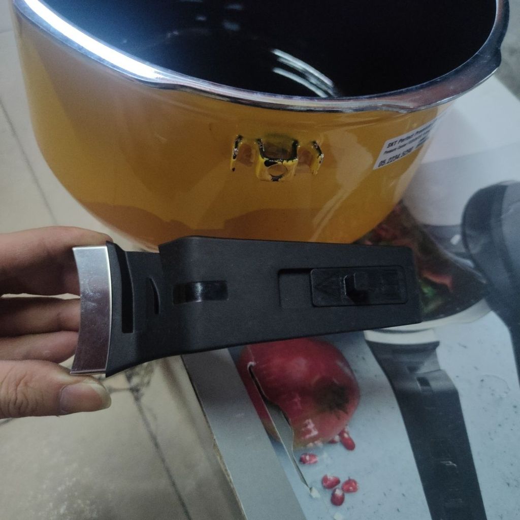 WMF หม้อหุงข้าวแรงดันไฟฟ้า Fissler Naicai premium ด้ามจับหม้อแบบด้ามจับล่าง