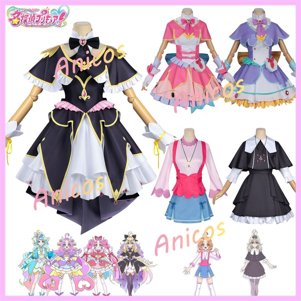 ชุดคอสเพลย์ Pretty Cure Rosemary Luluka สำหรับงานปาร์ตี้ Comic Con