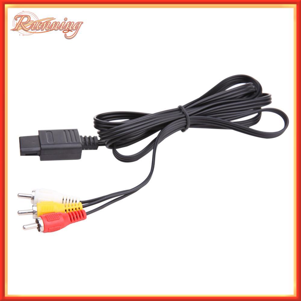 รันนิ่งโอ☽ 1.8M สาย AV Audio Video สาย AV สาย AV สาย RCA AV Audio Video Cable AV Audio Composite Cab
