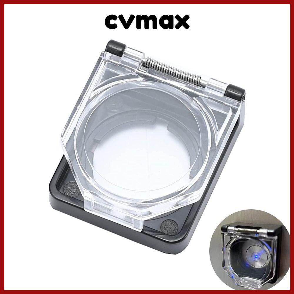 ฝาครอบสวิตช์ปุ่มกดพาวเวอร์ CVMAX, ตัวป้องกันพลาสติก 22 มม., ฝาครอบกันฝุ่นสวิตช์คอมพิวเตอร์, สินค้าในครัวเรือน