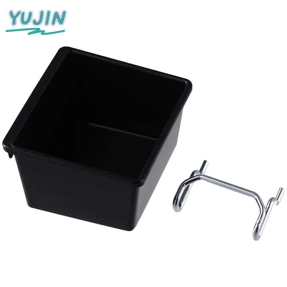 YUJIN ตะขอ Pegboard, ถัง Pegboard PP, กล่อง Pegboard