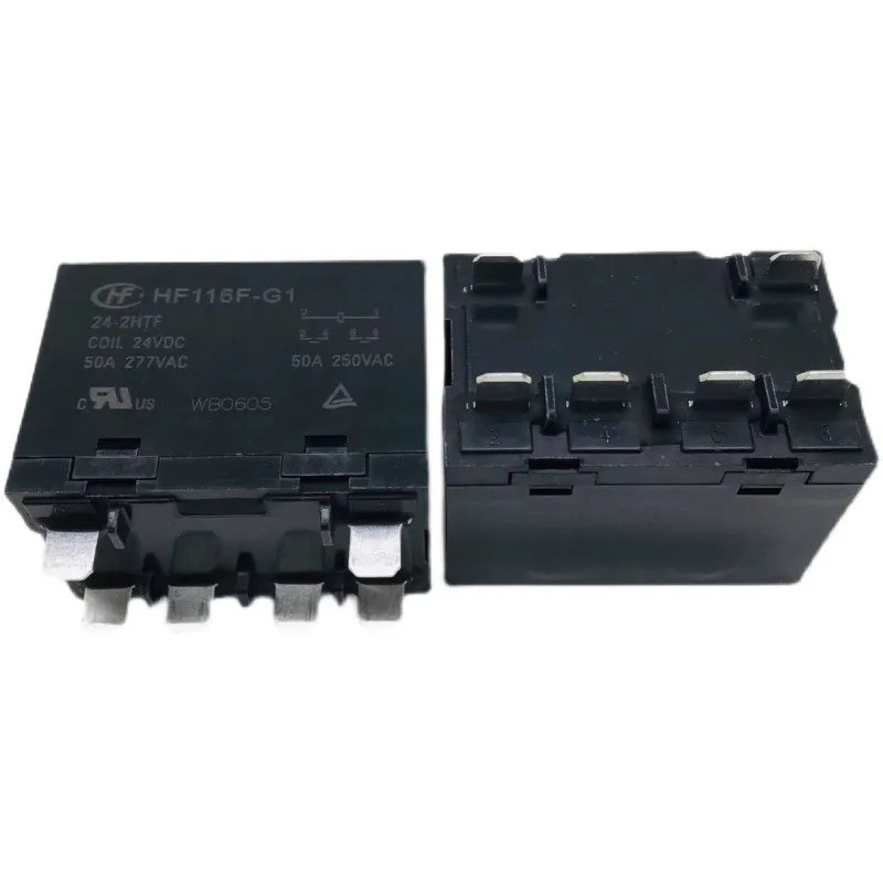 100% ใหม่Original HF116F-G1 12-2HTF 24-2HTF HF116F-G1-12-2HTF HF116F-G1-24-2HTF 50A277VAC 50A250VAC 