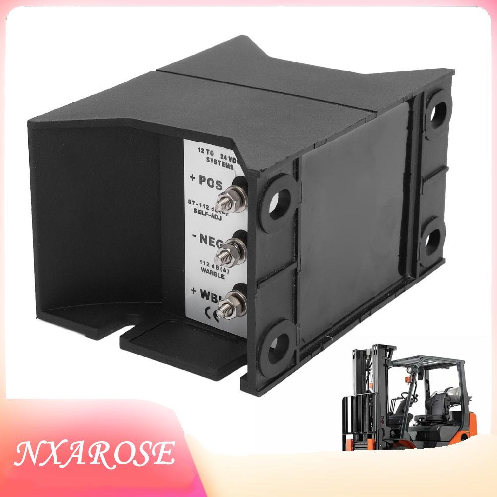 Nxarose Nxarose รถย้อนกลับ Horn 112dB กันน้ำ 3 เสียง Buzzer ALARM สำหรับรถบรรทุกรถขุด DC12V ถึง 48V 