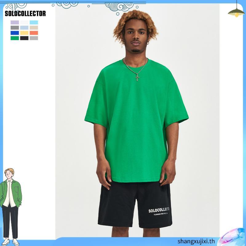 koo house l เสื้อโอเวอร์ไซส์เกาหลีสีพื้น - Comb no20