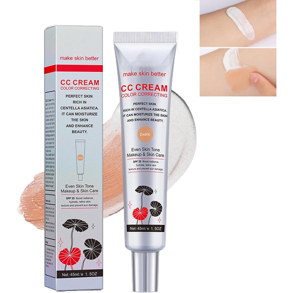 Caiucoco Cc Cream, Soltera Cc Cream, Korean cc Color Changing Cream, Korean Cc Cream Foundation-01 D