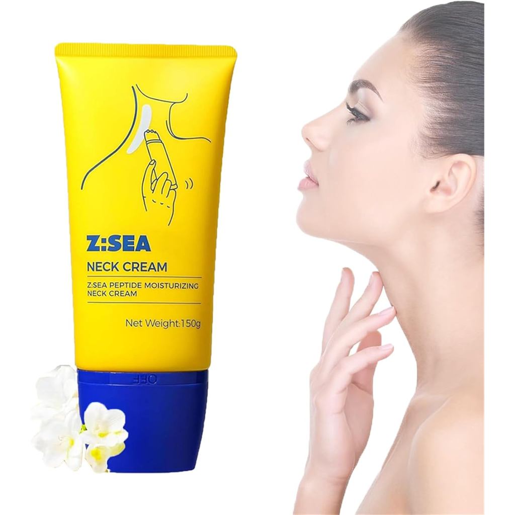 Z Sea Neck Cream, ZSea Anti-Aging Neck Firming Cream, Firming Lifting Neck Cream, Hyaluronic Acid, ล