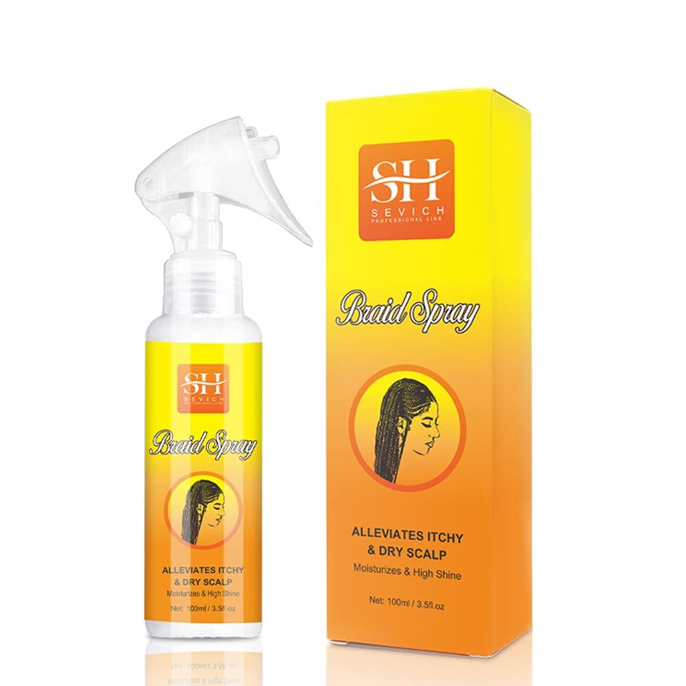 SEVICH Braid Spray 3.5fl Oz - Braid Hair Care, Alleviates คันและหนังศีรษะแห้งให้ความชุ่มชื้น, เงางาม
