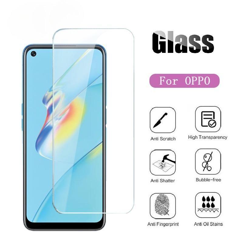 2 PCS ฟิล์มกระจกนิรภัยเหมาะสําหรับ OPPO A6 Pro 5G A6x A6t A5i A5x A5 A60 A78 A3x A3 A98 A58 4G A38 A