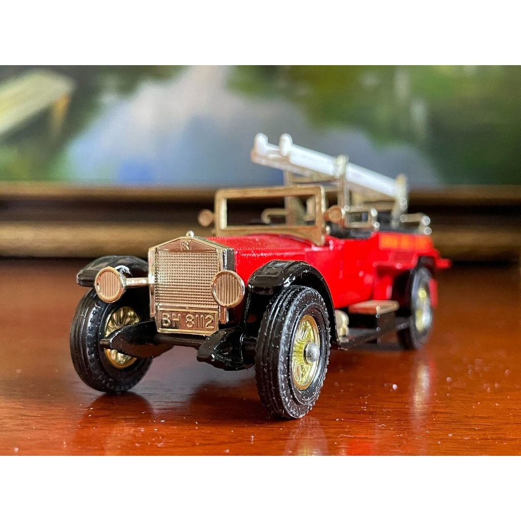 Matchbox yy y6 1920 Rolls-Royce Fire Truck Original Box Old Truck Appearance ยังกล่องลักษณะ Comparis