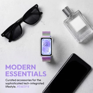 สายลูป Milanese สำหรับ for Huawei Band 11 / 11 Pro / Huawei Band 10 9 8 สายโลหะแม่เหล็กสแตนเลสสำหรับ for Huawei Band 11
