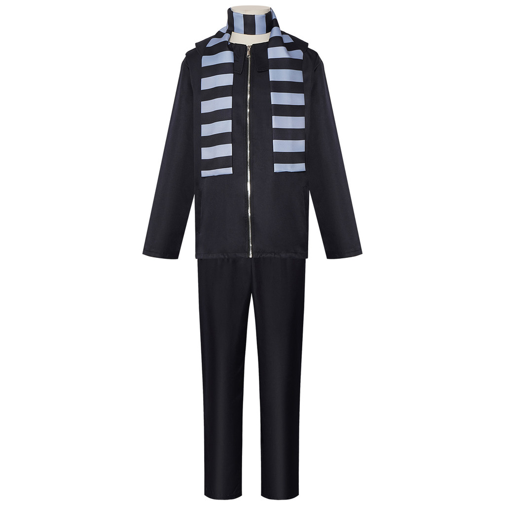 Halloween Minion Cosplay Costume Despicable Me Victor Grinch Full Set Cosplay Outfit