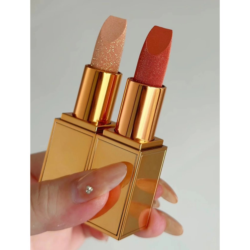 [พิเศษสําหรับแขกเก่า] Broken Gold Sunset Fairy Beauty!TOM FORD/TF สินค้าใหม่ Sunset Glow Limited Lip