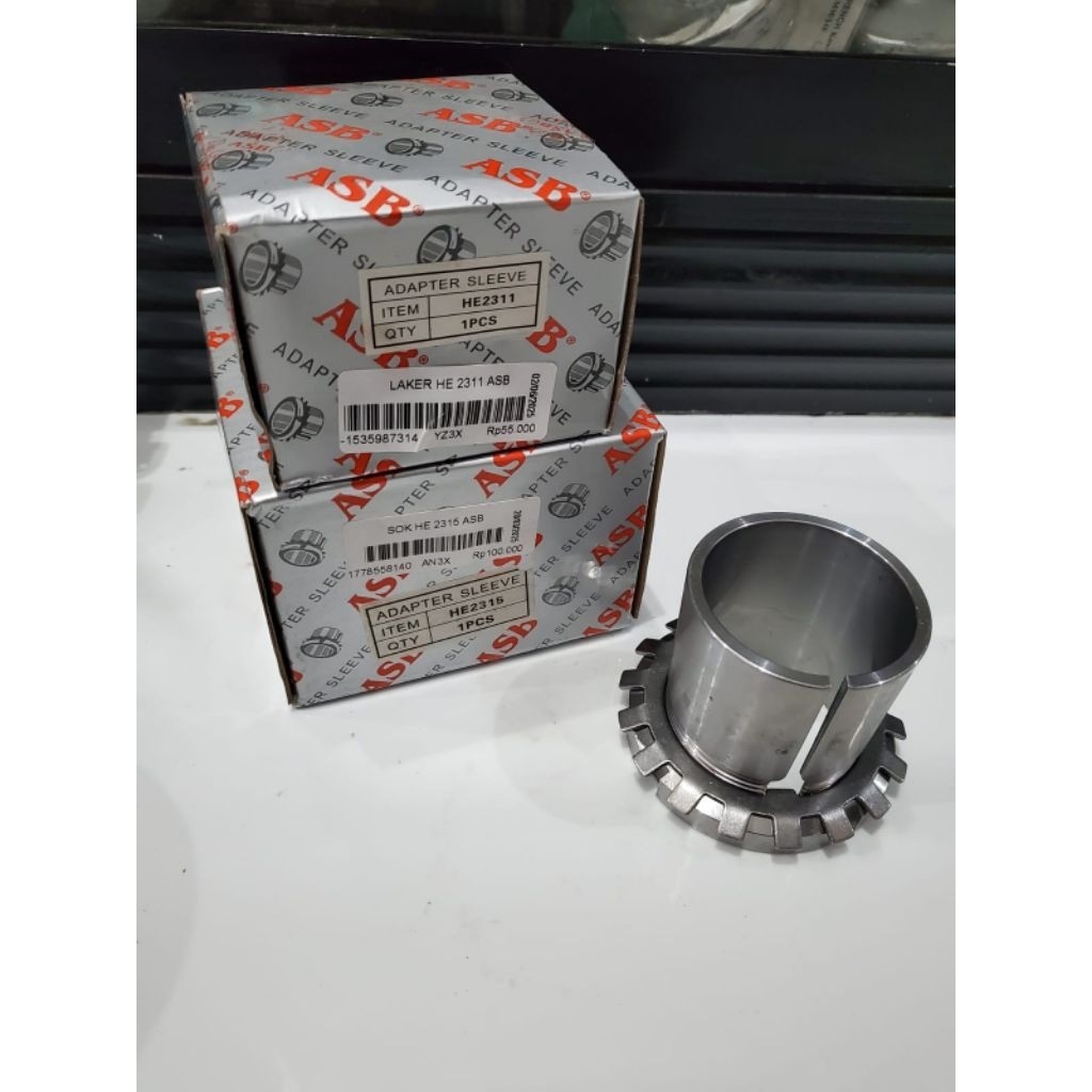 ปลอกอะแดปเตอร์ HE2311 - HE2315 ASB / Bearing / Laker / Laher Sok HE2311 - HE2315 ASB ต้นฉบับของแท้