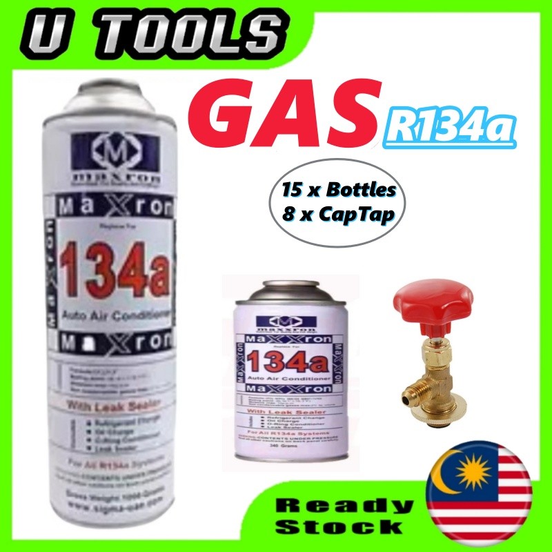 CARTON R134a แก๊ส MAXRON R134A เครื่องปรับอากาศรถยนต์สารทําความเย็นแก๊ส R134a Aircond