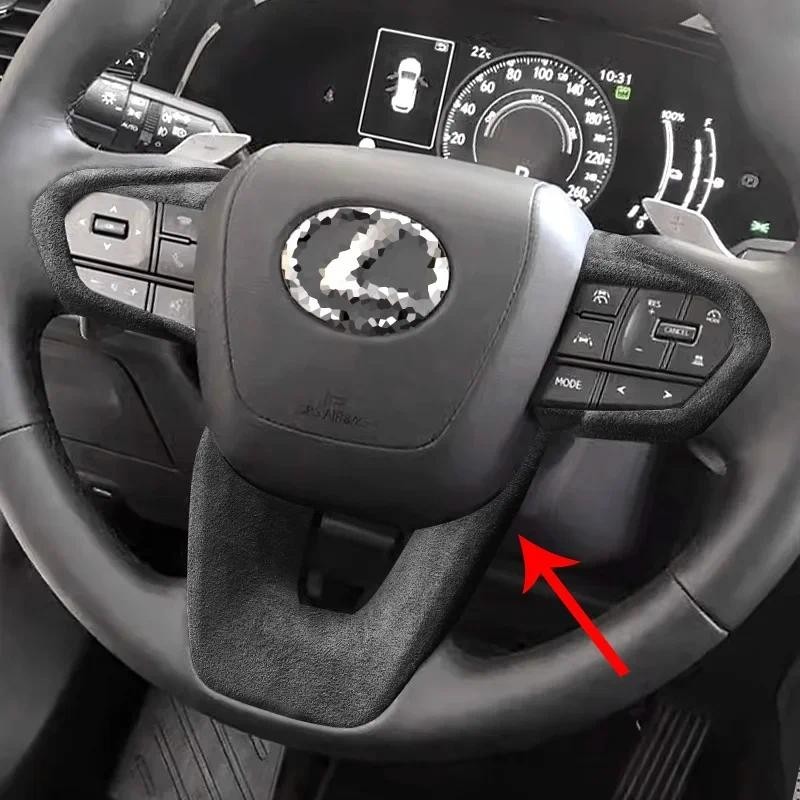 สําหรับ Lexus NX350 F sport AWD NX250 NX260 NX350h NX450h + NX400h + 2022-2024 หนังนิ่มสไตล์พวงมาลัย