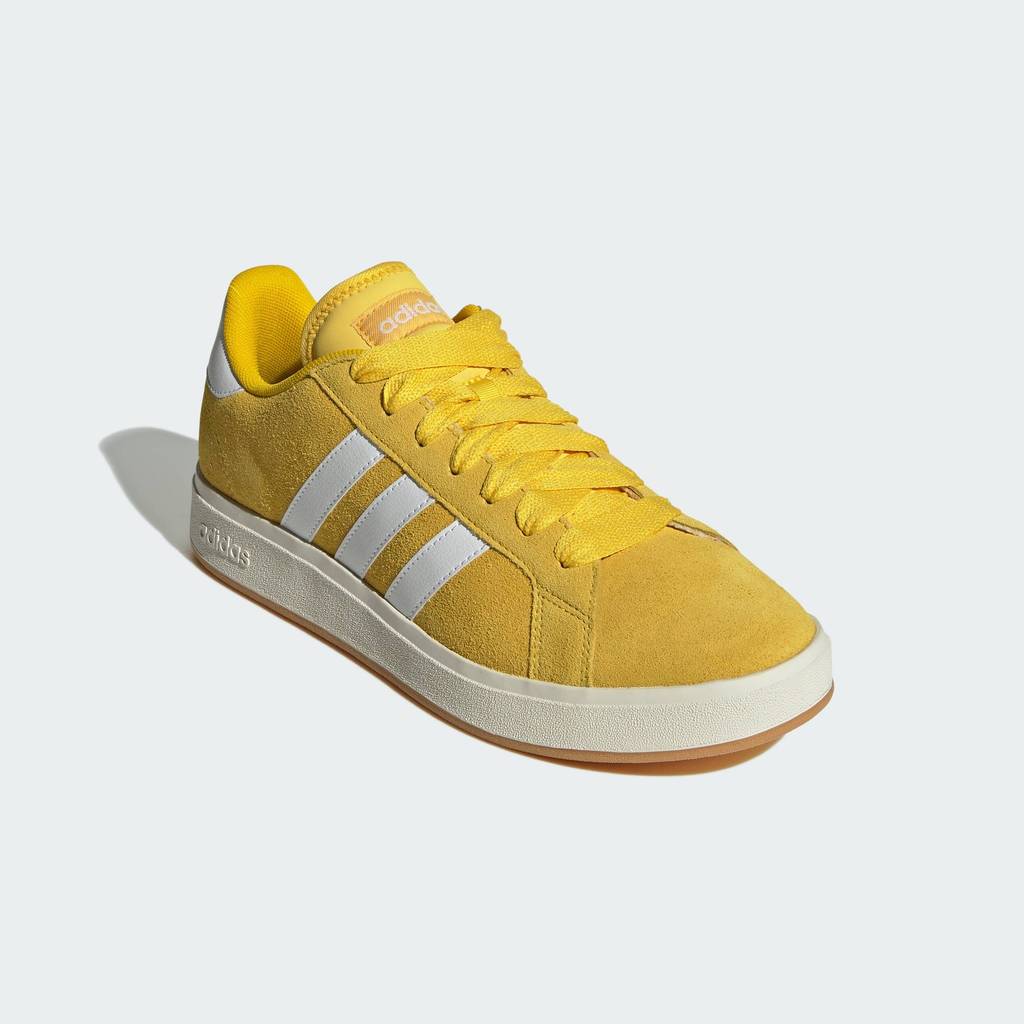 adidas Tennis & Lifestyle Grand Court Base 00s Shoes Men Yellow IH6188 - รูปที่ 3