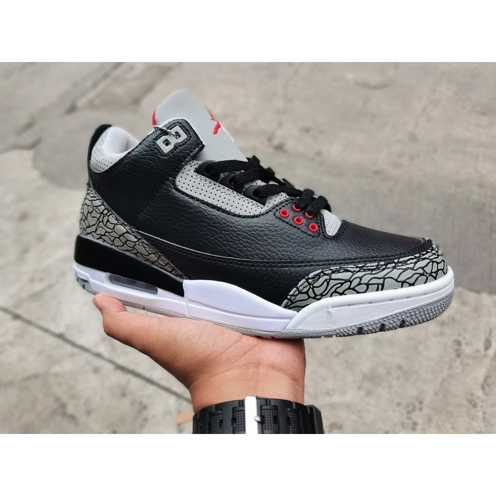 3 Mens/Lies "Black Cement" สีดํา/เทา/ขาว