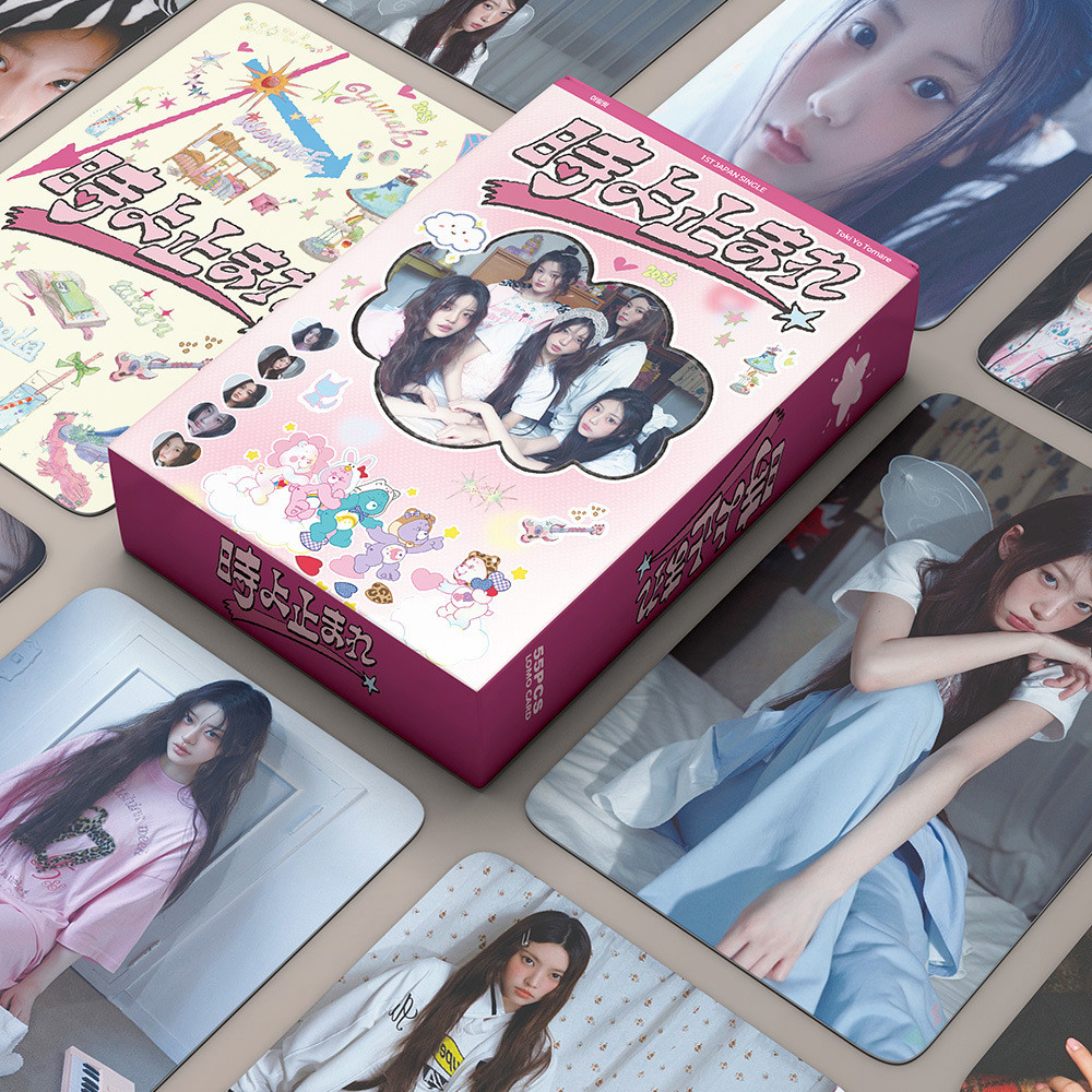 55 ILLIT ILLIT Girls Group การ์ด LOMO Toki Yo Tomare โปสการ์ด 2025.12.18
