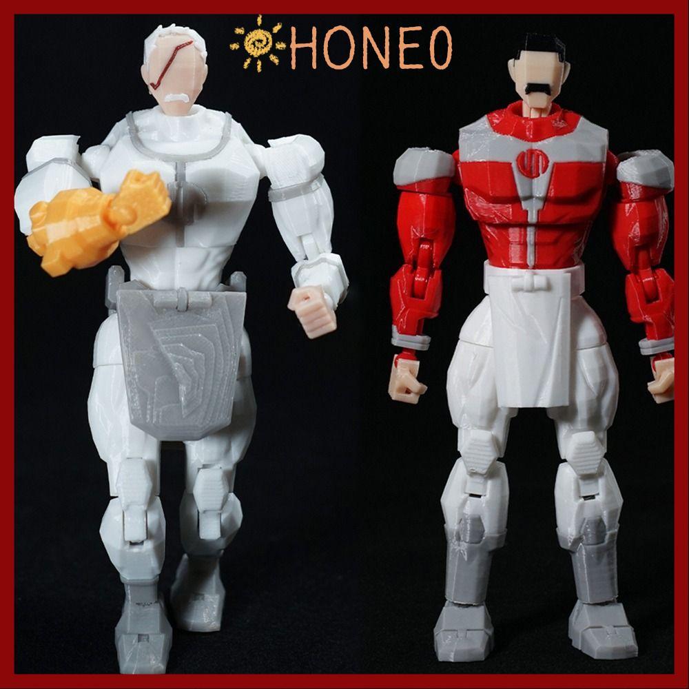 HONE พิมพ์ตัวเลขการกระทํา, Multi-Jointed Shapeshift Conquest Thrag Invincible 3.0 ตัวเลข, Dummy13 อะ