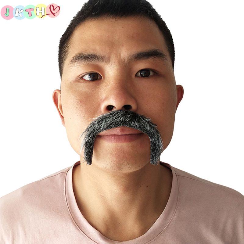 JKTH เครื่องแต่งกายตลกโจรสลัดปาร์ตี้หนวดคอสเพลย์ปลอม Mouspa เคราปลอมสําหรับเด็กผู้ใหญ่ปาร์ตี้ฮาโลวีน