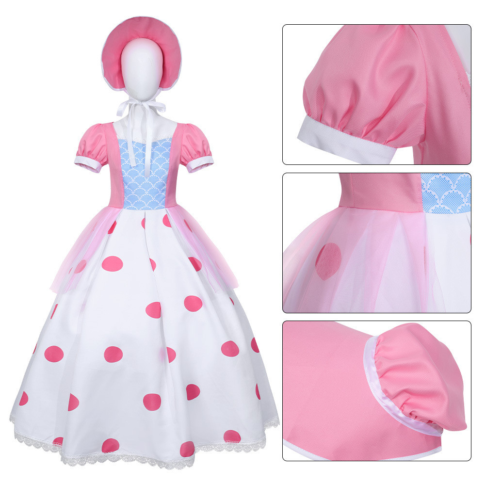 ชุดคอสเพลย์ Bo Peep จาก Toy Story 4 แบบเดรสยาว