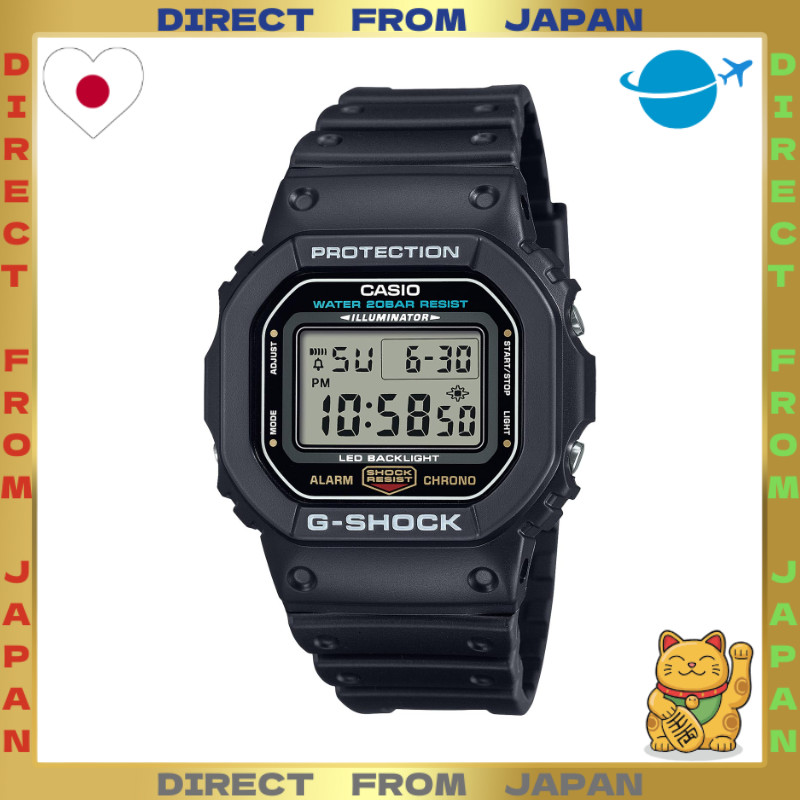 【DIRECT FROM JAPAN】[Casio] Wristwatch G-SHOCK DW-5600UE-1JF Black DW-5600UE-1JF Men's