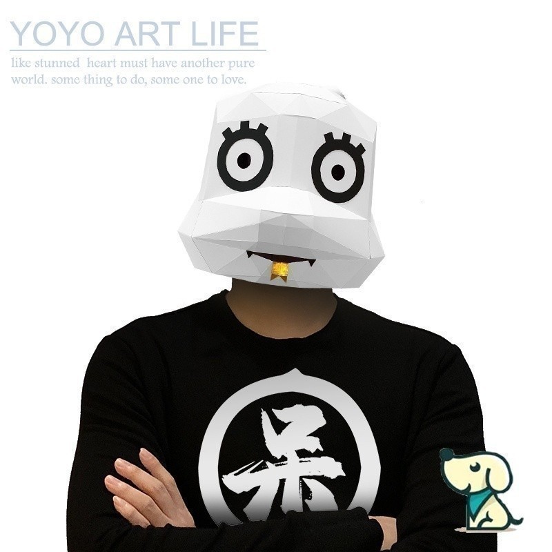 Dada DK2 Z1 กระดาษหัวงูสัตว์กระดาษน่ารักตลกหน้ากาก Handmade diy ข้อมูลการผลิต Influencer Performance